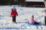 Dzieci na śniegu